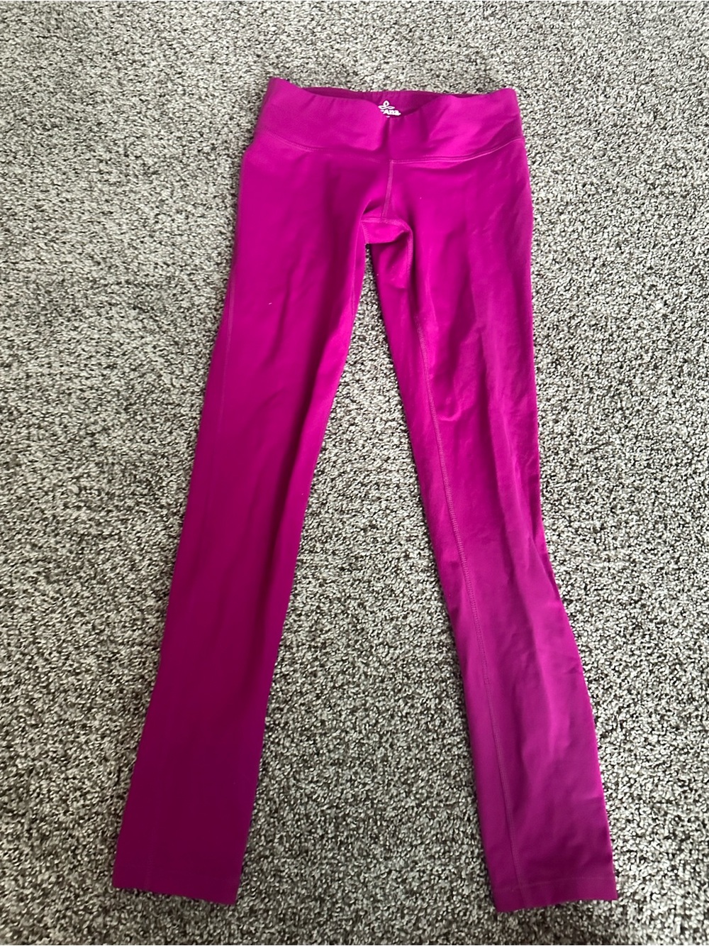 Prana Girls Magenta Active Leggings